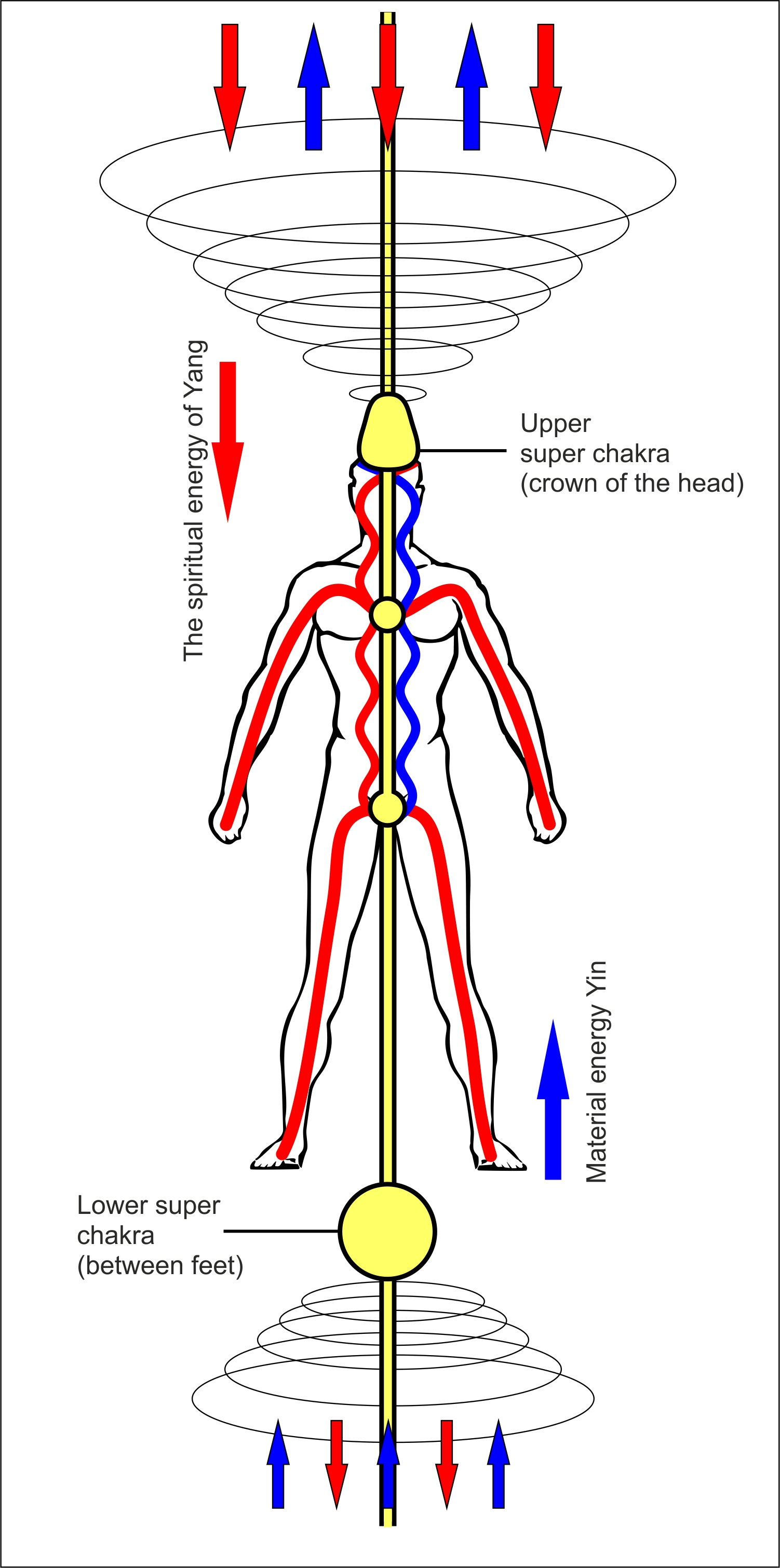 Chakras, energy channels